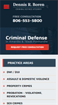 Mobile Screenshot of amarillocriminalattorney.com